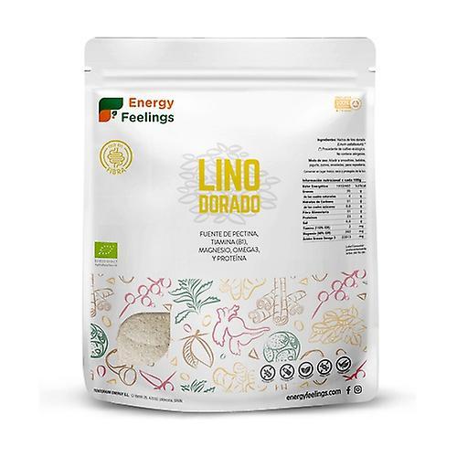 Energy Feelings Golden Flax Flour 1 kg of powder on Productcaster.