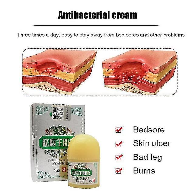 Herbal Removal Rot Myogenic Cream Bedsores Paste Treat Pressure Sores/decubituse on Productcaster.