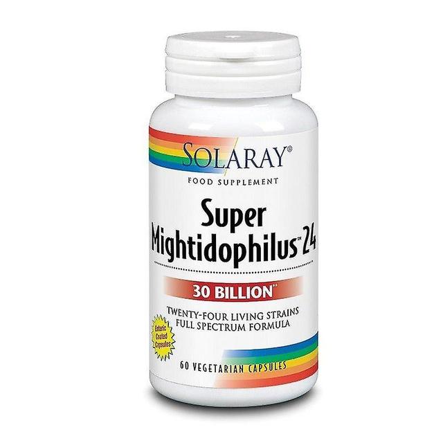 Solaray Super Mightidophilus 24 30bil Capsules 60 (91278) on Productcaster.