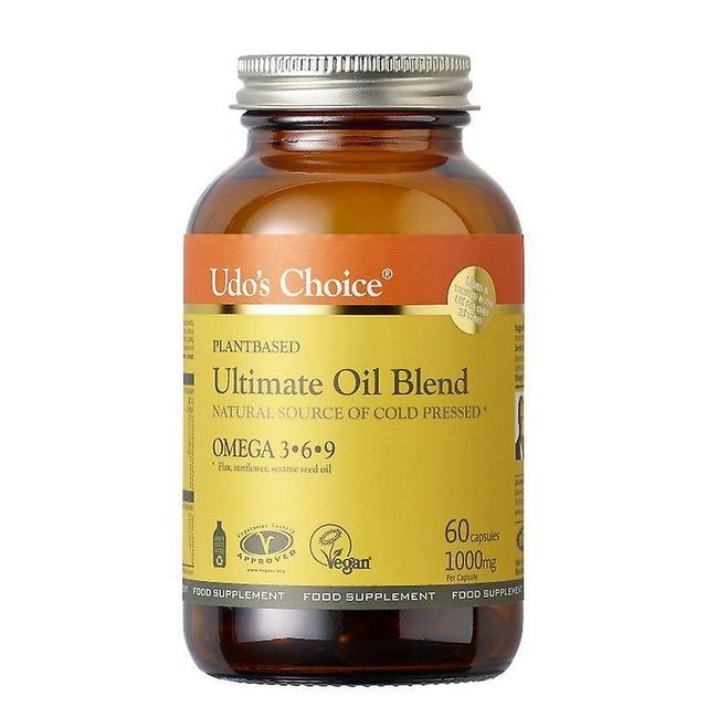 Udos Choice Udo's Choice Ultimate Öljysekoitus 1000mg Kapselit 60 (FMD048) on Productcaster.