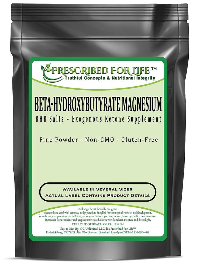 Prescribed For Life Beta-Hydroxybutyrate Magnesium - BHB Salts - Exogenous Ketone Powder Supplement 5 kg (11 lb) on Productcaster.