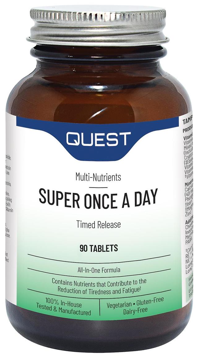 Quest Super Once A Day Timed Release Multivitamin - 90 Tablets on Productcaster.