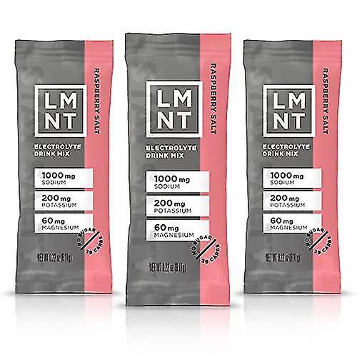 Lmnt Keto Electrolyte Powder Packets Paleo Raspberry Salt 30 Sticks on Productcaster.