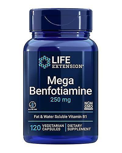 Life extension mega benfotiamine 250 mg , non-gmo, vegetarian - 120 capsules on Productcaster.