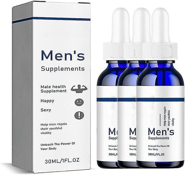 3Pcs Revitahepa Mens Drops, Revitahepa Blue Direction Drops for Men on Productcaster.