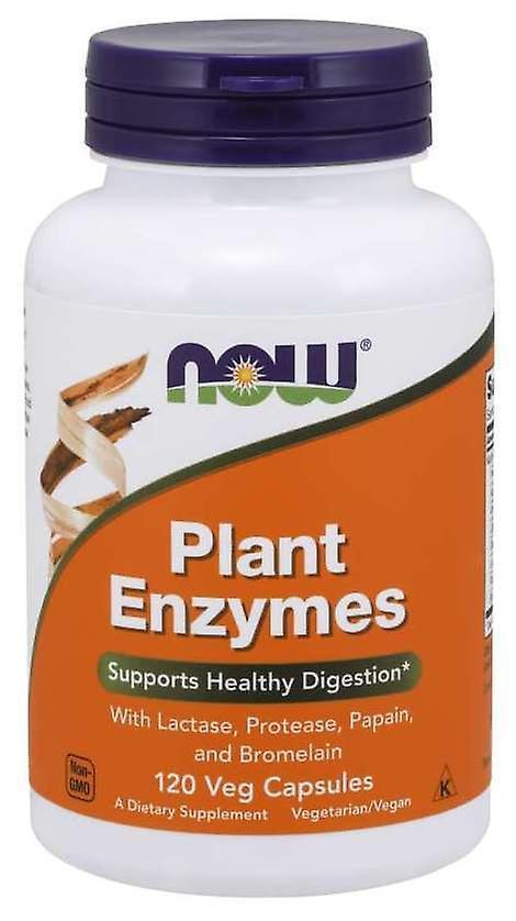 Now Foods Vegetable Enzymes 120 Vegetable Capsules on Productcaster.