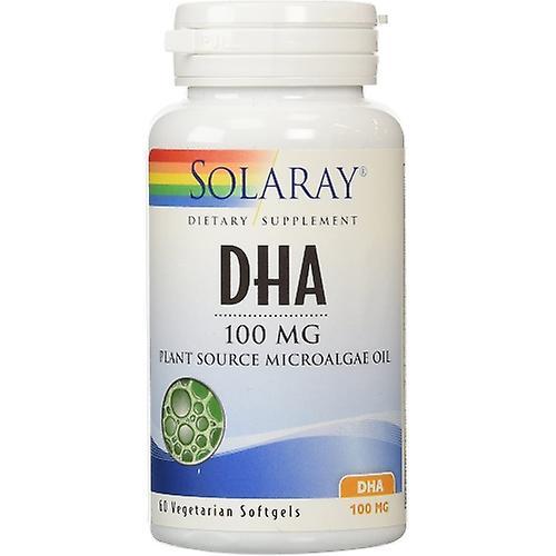 Solaray DHA,100 mg,60 Softgels (Pack of 2) on Productcaster.