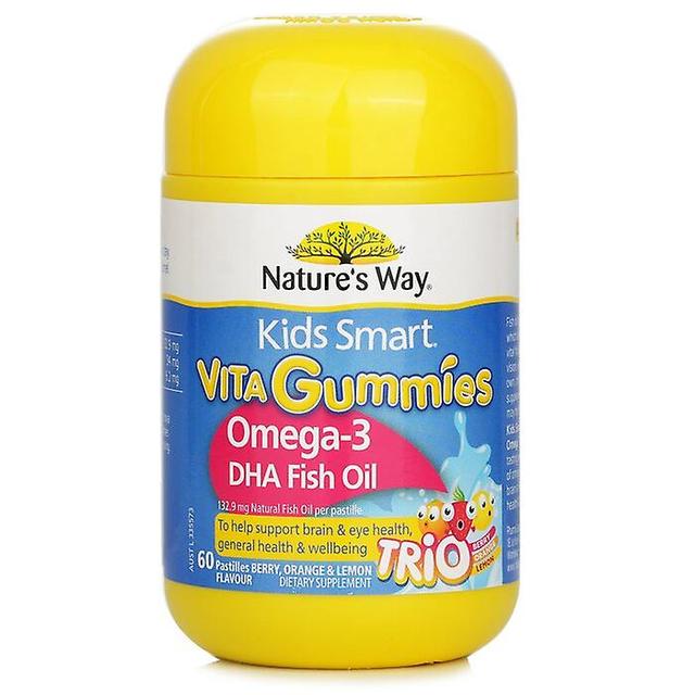 Nature's Way Nature's Way Kids Smart Vita Gummies Omega-3 Dha -kalaöljy - 60 kumia [rinnakkaistuonti] - 60 kumia on Productcaster.