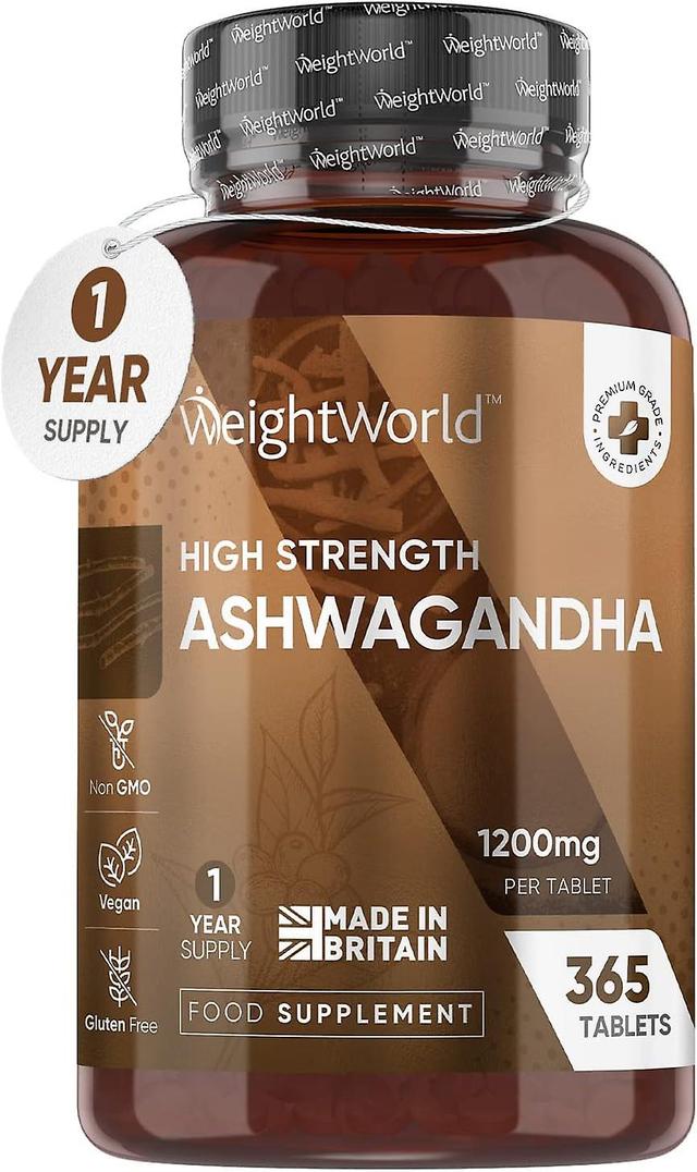 Maxmedix WeightWorld Estratto di Ashwagandha 1200mg 365 Compressa on Productcaster.