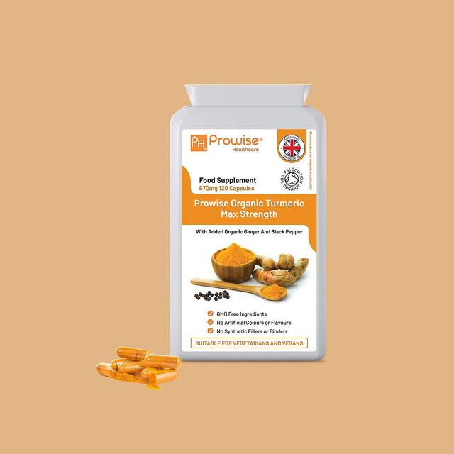 Prowise Healthcare Curcuma biologica, zenzero e pepe nero 670mg on Productcaster.