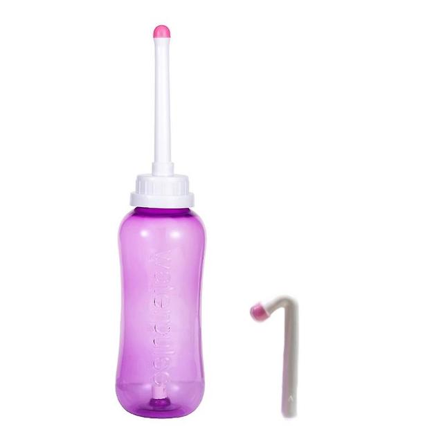 Reusable Vaginas Cleansing System Vaginas Douche Postpartum Bottle Squirter Purple on Productcaster.