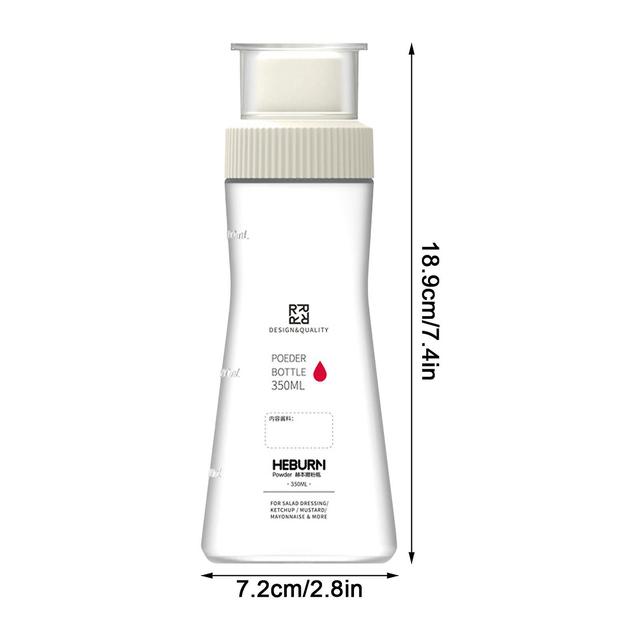 Unbrand Moisture Proof And Dust-proof Flour, Powdered Sugar, Coffee Powder, Powder Spreading Bottle, Even And Delicate Hole, Label, Powder Spreadin... on Productcaster.