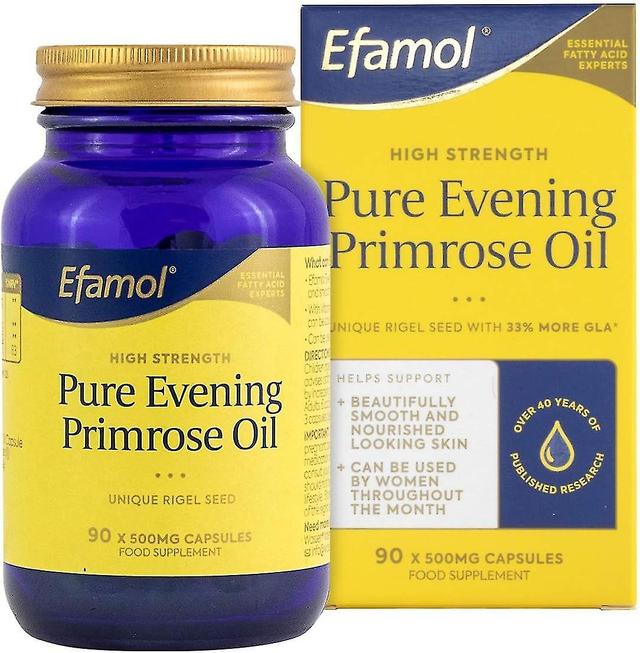 Efamol Pure Evening Primrose Oil 500mg, 90 Kapsúl Šedá on Productcaster.