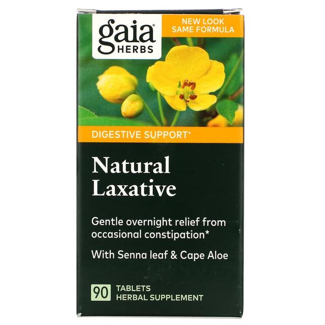 Gaia Herbs, Laxante Natural, 90 Comprimidos on Productcaster.