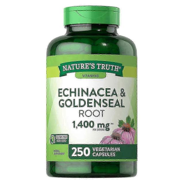 Nature's Truth Naturens sandhed echinacea & goldenseal rodkapsler, 250 ea on Productcaster.