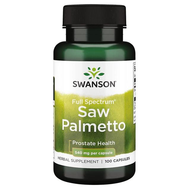 Swanson Full Spectrum Saw Palmetto 540 mg 100 Capsules on Productcaster.