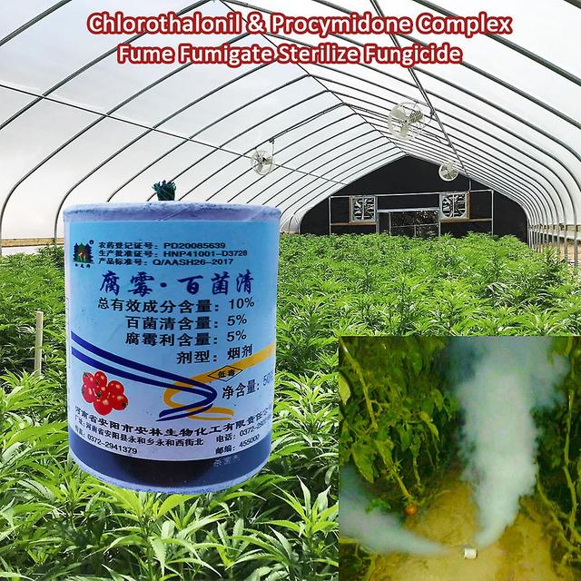 Huamade 50 G Chlorothalonil & Procymidone Complex Fume Fumigate Sterilize Fungicide Ignite Treatment Botrytis Cinerea Product Vegetable on Productcaster.