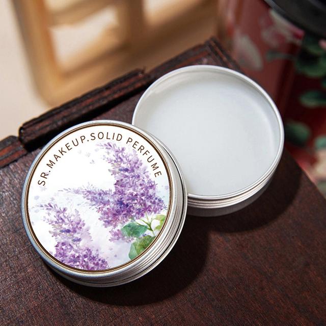 unbrand Women's Solid-state Perfumes Portable Lasting Staying Fragrance Balm For Dating Lavender on Productcaster.