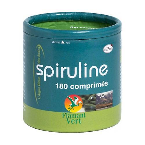 Flamant Vert Spirulina certified Ecocert 500 mg 180 tablets on Productcaster.