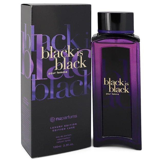 Black is black eau de parfum spray by nu parfums on Productcaster.