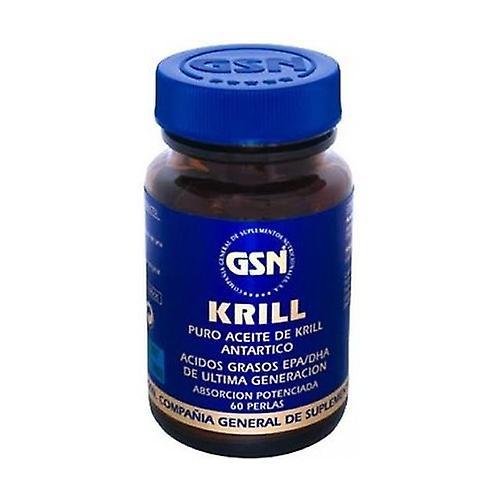 GSN Krill 60 softgels on Productcaster.