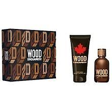 Dsquared2 - Wood pour Homme Dárková sada EDT 100 ml a sprchový gel 150 ml 100ml on Productcaster.