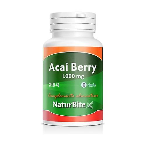 Naturbite Açaí Berry 60 capsules of 1000mg on Productcaster.