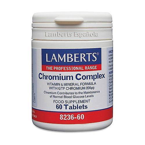 Lamberts Chrome Complex 60 tablets on Productcaster.