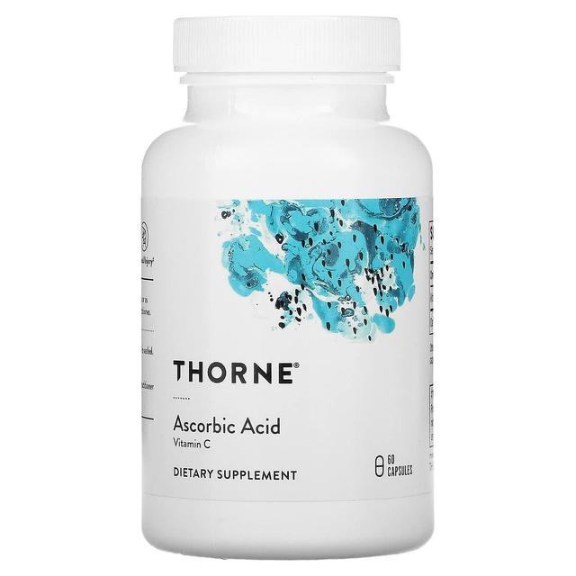 Thorne Research Thorne forskning, Ascorbinsyre, C-vitamin, 60 kapsler on Productcaster.