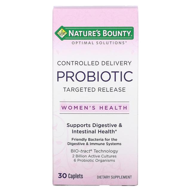 Natures Bounty Nature's Bounty, Optimal Solutions, Women's Health, Controlled Delivery Probiotic, 30 Caplets on Productcaster.