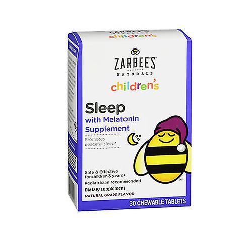 Zarbees Kinderschlaf mit Melatonin Supplement, Grape 30 Kautabletten (2er Packung) on Productcaster.