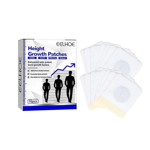 Body Size Booster Patch, 16 Pieces, For The Foot, Larger Plaster, Promotes Bone Growth, Packaging, Growth Stick 16pcs on Productcaster.