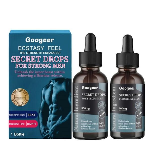 2pcs Secret Drops For Strong Men, Secret Happy Drops, Enhancing Sensitivity &pleasure New on Productcaster.