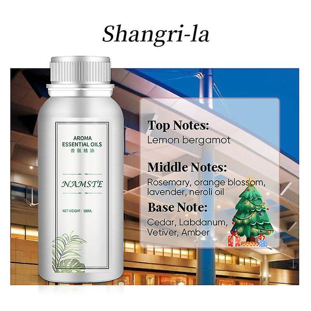 Huamade Namste El æterisk olie 100ml ren planterumsduft Hjem luftfrisker elektrisk aromatisk oase æterisk olie til diffusor Shangri-la on Productcaster.