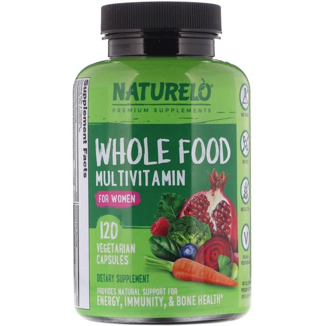 NATURELO, Multivitaminico intero per le donne, 120 capsule vegetariane on Productcaster.