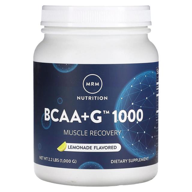 MRM Nutrition, BCAA+G 1000, Lemoniada, 1 000 g (2,2 funta) on Productcaster.