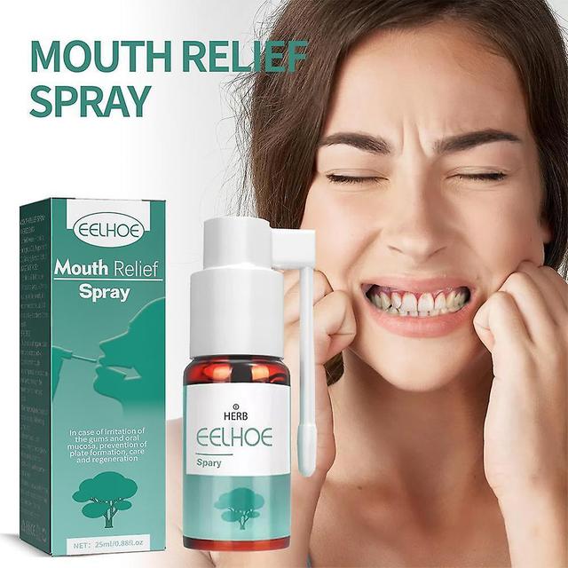 Ylhzg Mouth Soothing Spray Relieve Aphthous Burning Blistering Gum Pain Mouth Care on Productcaster.