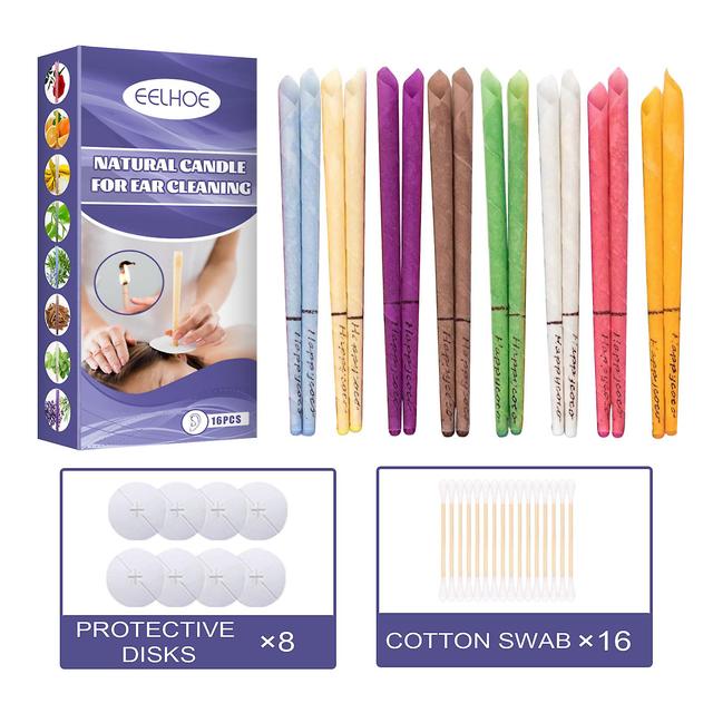 Ear Candling Set, Beeswax & Essential Oils, Natural Therapy For Headaches, Sinus & Allergies Trumpet on Productcaster.