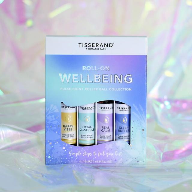 Tisserand roll-on wellbeing pulse point roller ball collection 4 x on Productcaster.