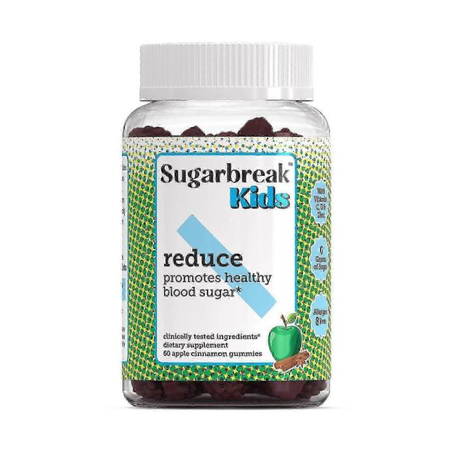 Sugarbreak kids reduce, promotes healthy blood sugar, gummies, apple cinnamon, 60 ea on Productcaster.