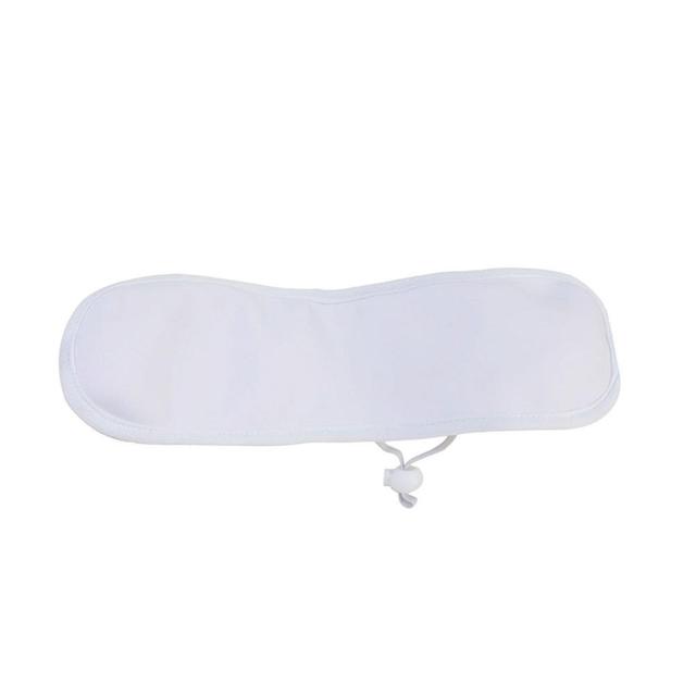 Promotion-castor Oil Pack Wrap, Neck Care Belt For Liver Detox With Elastic Strap, For Inflammation White on Productcaster.