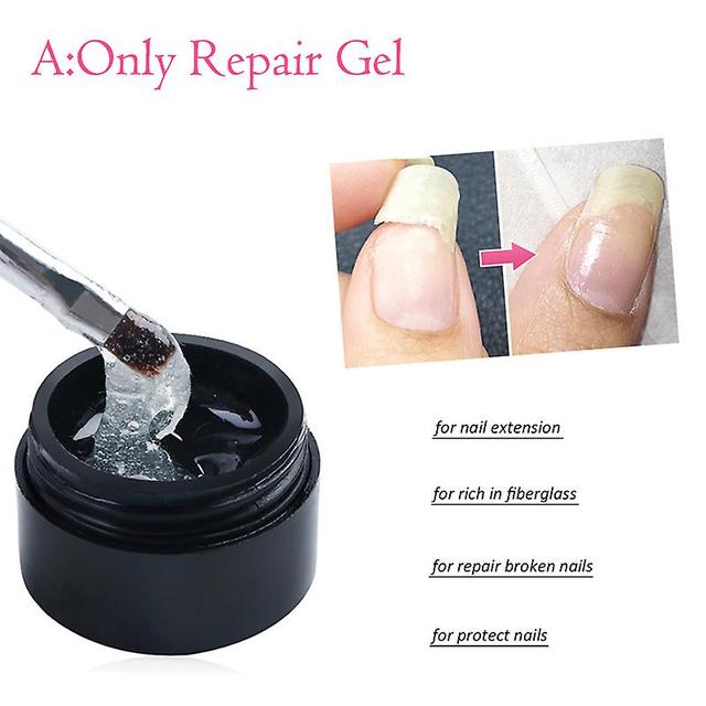 Reparatie Repairer Gel Voor Gebarsten Nagels, 20ml, Extensie, Constructie A on Productcaster.