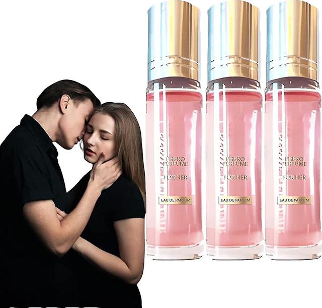 Pheromon Parfum, Natürliches Roll-on-Pheromon Infused Ätherisches Öl Parfüm Cologne, Best Sex Essentia 10ml - 3pcs on Productcaster.