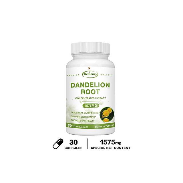 Vorallme Dandelion Root 1575 Mg High Potency Traditional Diuretic Per Serving Supports Overall Health And Well-being - Non-gmo 30 Capsules on Productcaster.