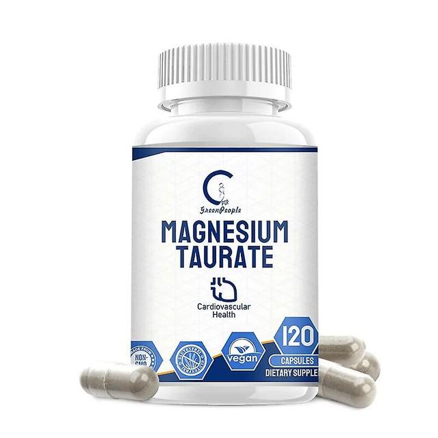 Hikig Powerful Magnesium Taurine Capsule Healthy Nervous &Myocardial& Muscle Mineral supplementation 120pcs on Productcaster.