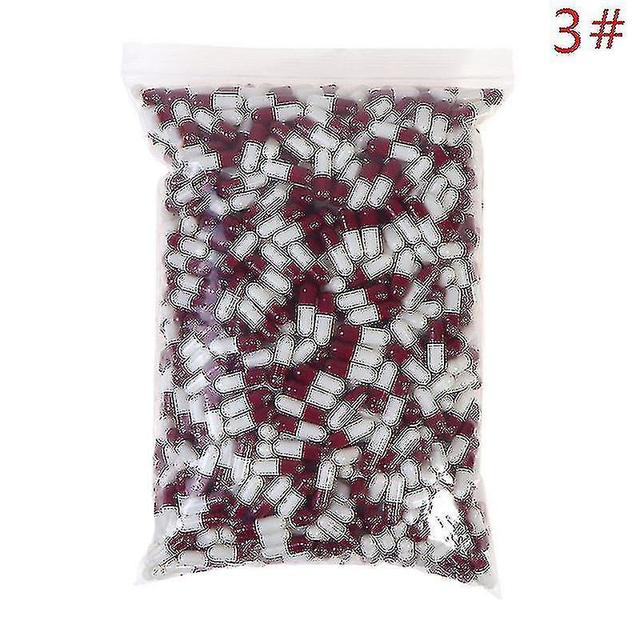 1000pcs 0 Empty Capsule Gelatin Capsule Vitamin Capsulegel Medicine Pill Refill x. 3 Purple on Productcaster.