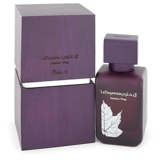 La Yuqawam Jasmine Wisp Eau De Parfum Spray By Rasasi 2.5 oz Eau De Parfum Spray on Productcaster.