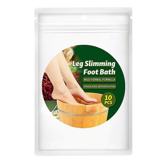 unbrand Wormwood Foot Bath Bag Curcuma Lymphatic Detox Foot Soak Bag Dispelling Cold 10pcs on Productcaster.