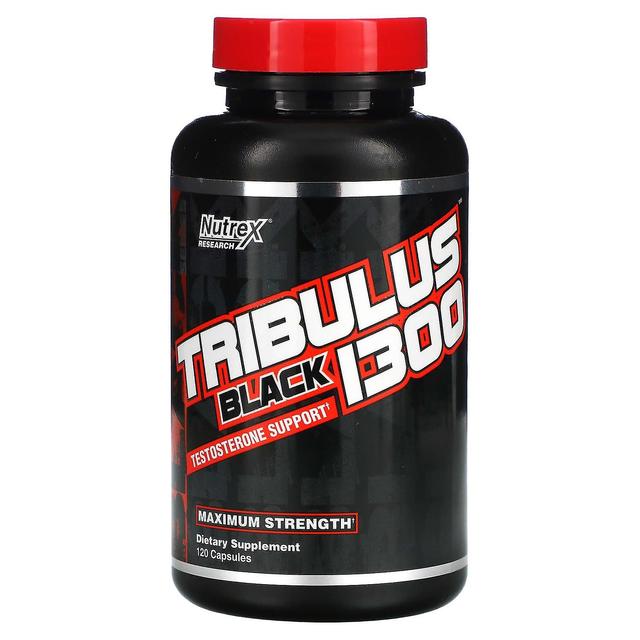 Nutrex Research, Tribulus Black 1300, 120 Capsules on Productcaster.