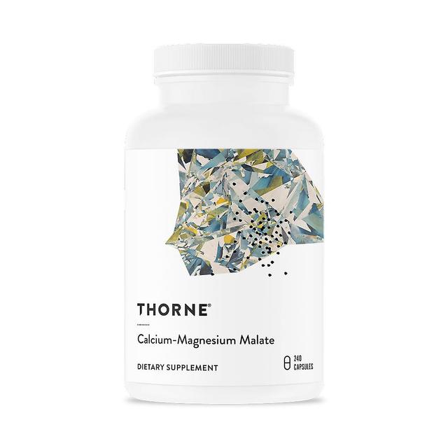 Thorne Research Calcium-Magnesium Malate 240 Capsules Strong Bones, Heart Health on Productcaster.